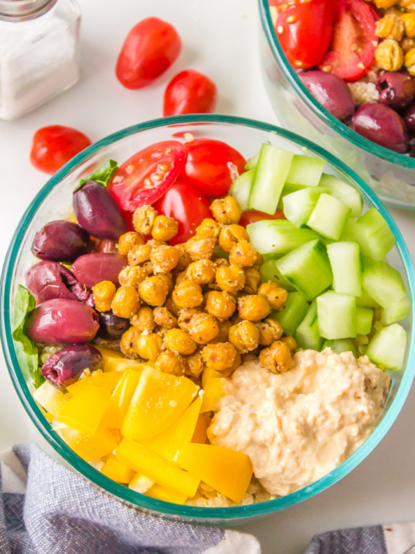 chickpea buddha bowl