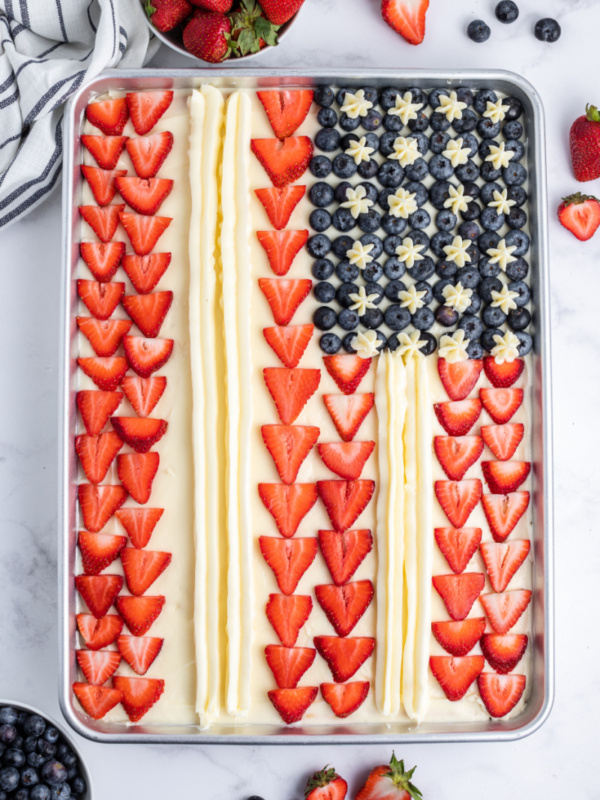 flag cake