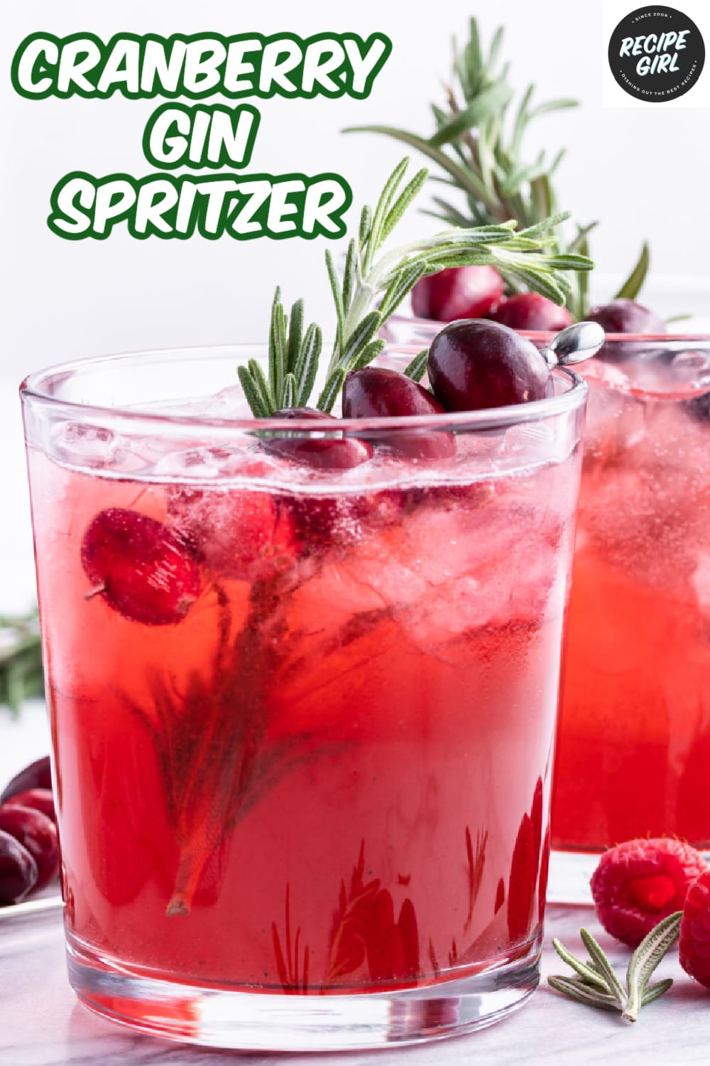 Cranberry Gin Spritzer Recipe Girl®