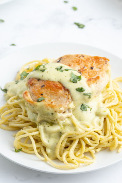 Creamy Pesto Chicken Recipe Girl