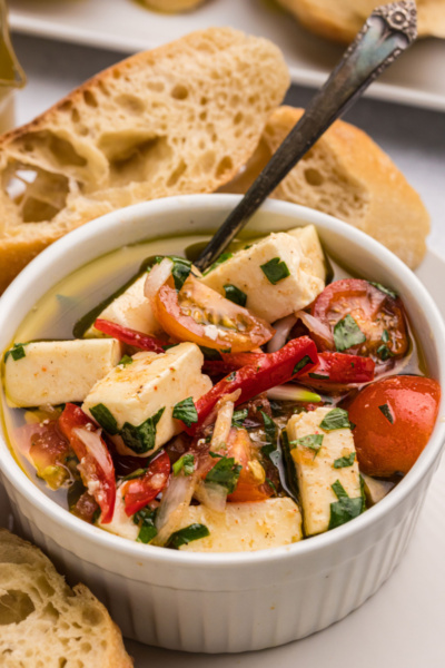 Marinated Feta with Cherry Tomatoes - Recipe Girl®