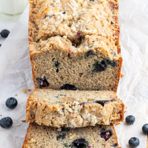 Blueberry Coconut Banana Bread - Recipe Girl®