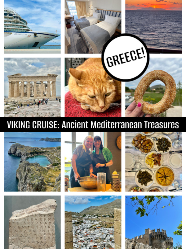 viking cruise collage of greece