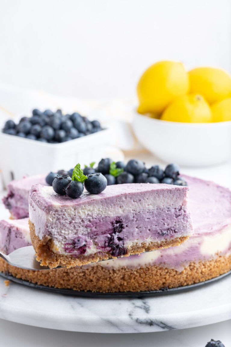 Blueberry Lemon Cheesecake Recipe Girl