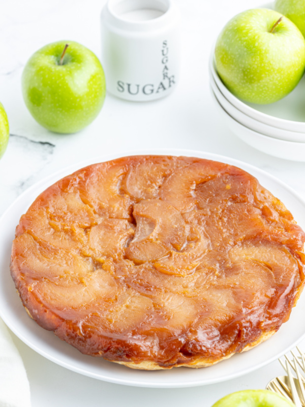 easy apple tarte tatin