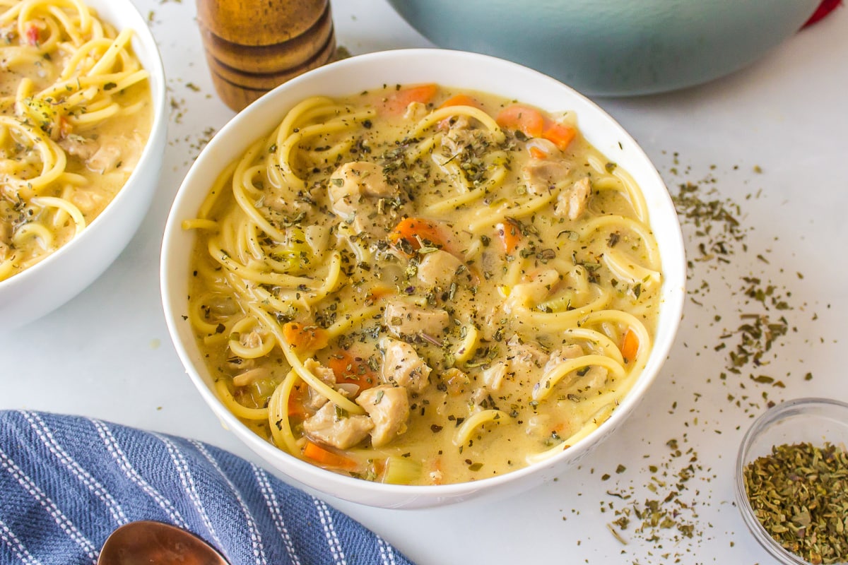 Chicken Alfredo Soup