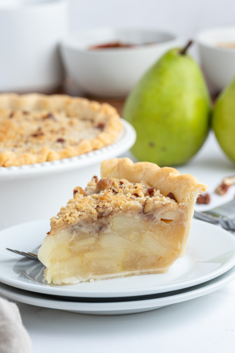 Ginger Pear Pie Recipe Girl®