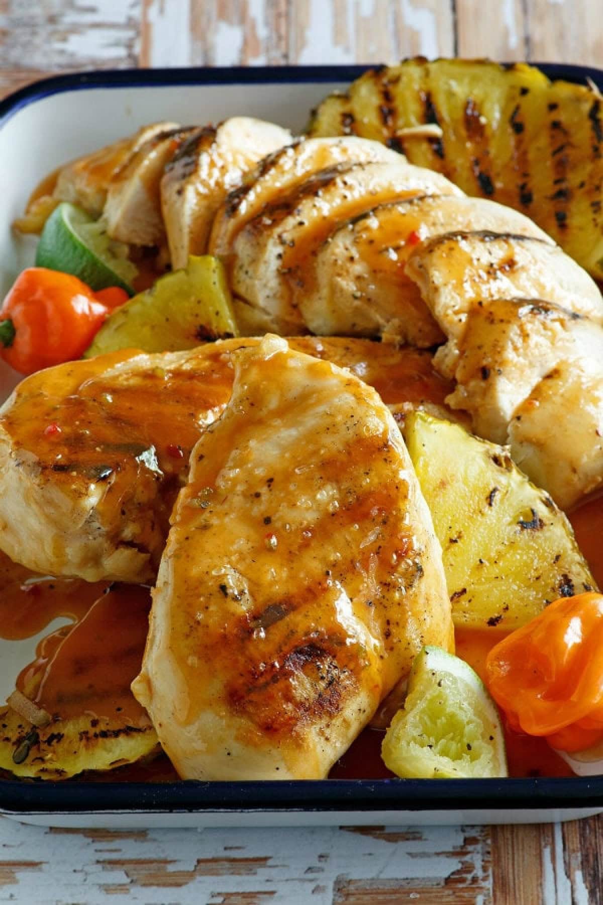 chicken breast with pineapple