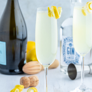 french 75 cocktails