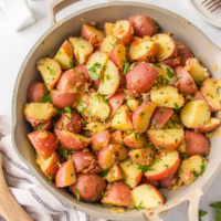 bowl of german potato salad