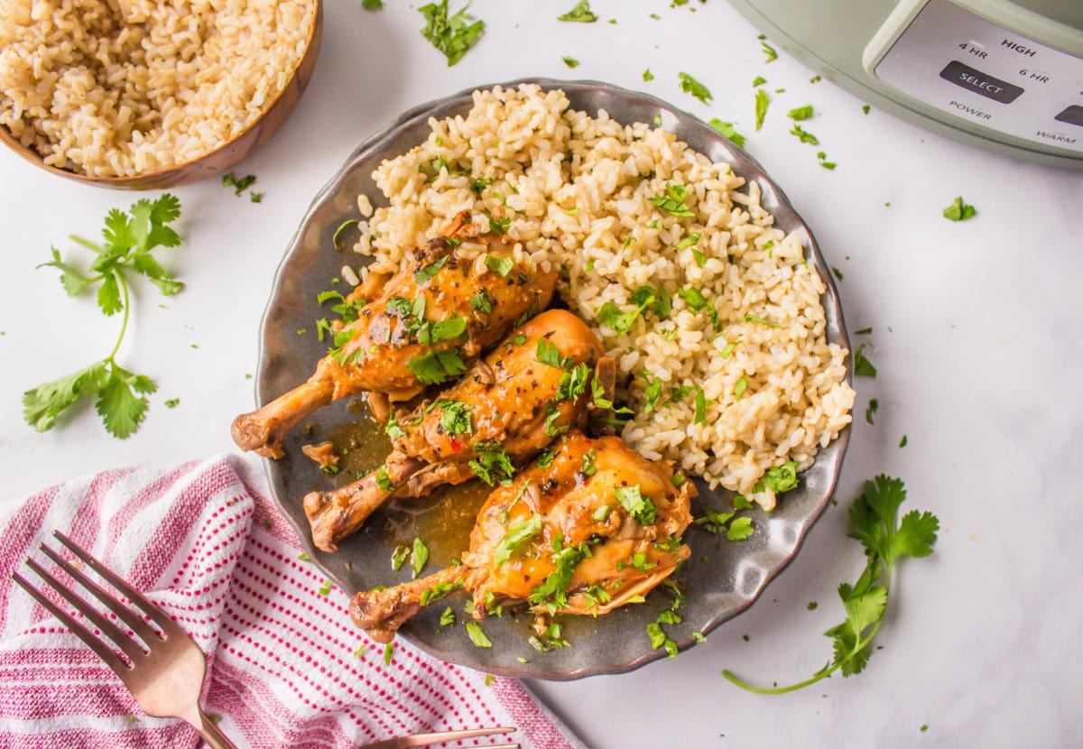 Slow Cooker Coconut Chicken Drumsticks - Recipe Girl®