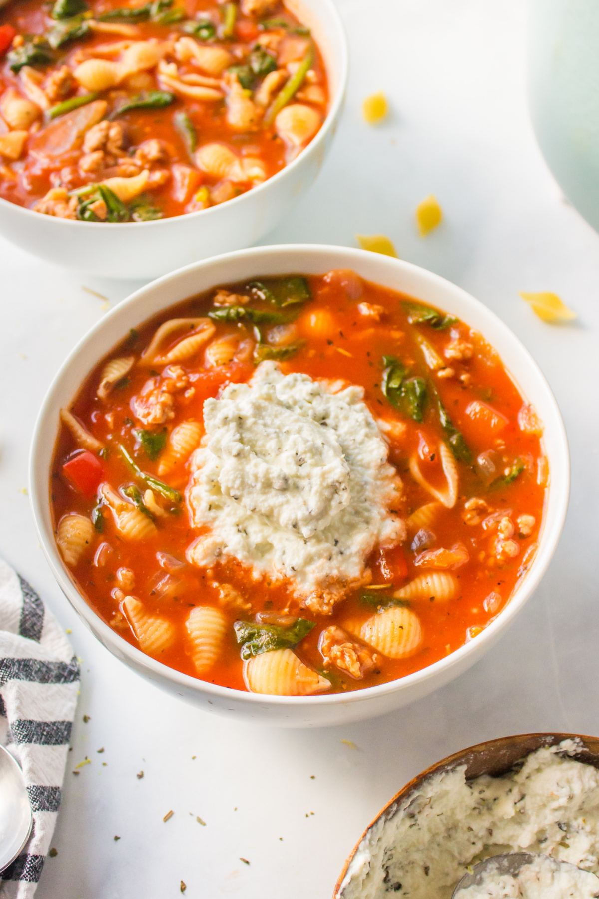 Unstuffed Shells Soup - Recipe Girl®