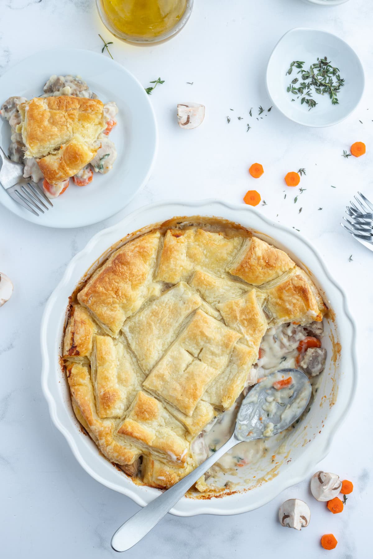 coq au vin pot pie