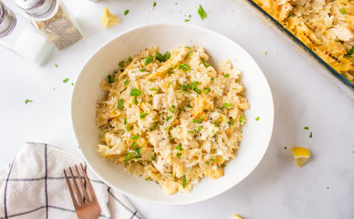 Creamy Lemon Chicken Pasta