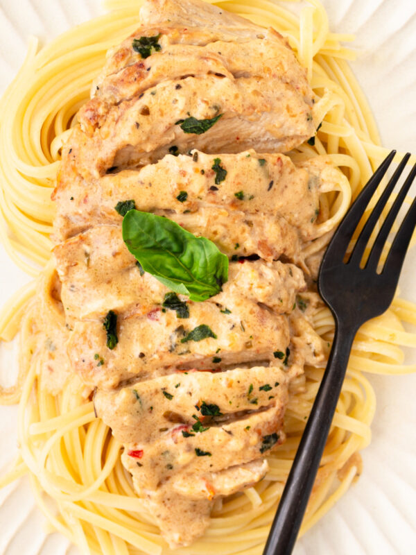 marry me chicken over pasta